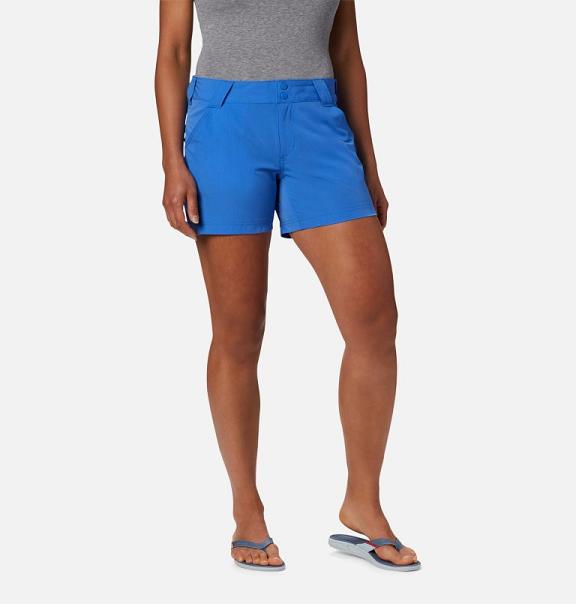 Columbia Coral Point III Shorts Blue For Women's NZ80923 New Zealand